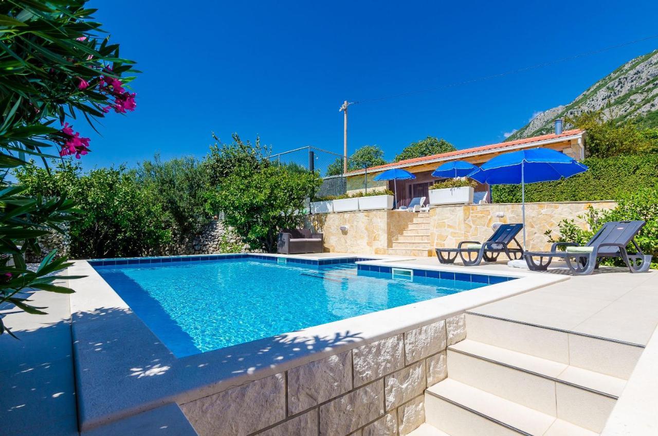 Villa Mateo With Private Pool Gruda Eksteriør billede